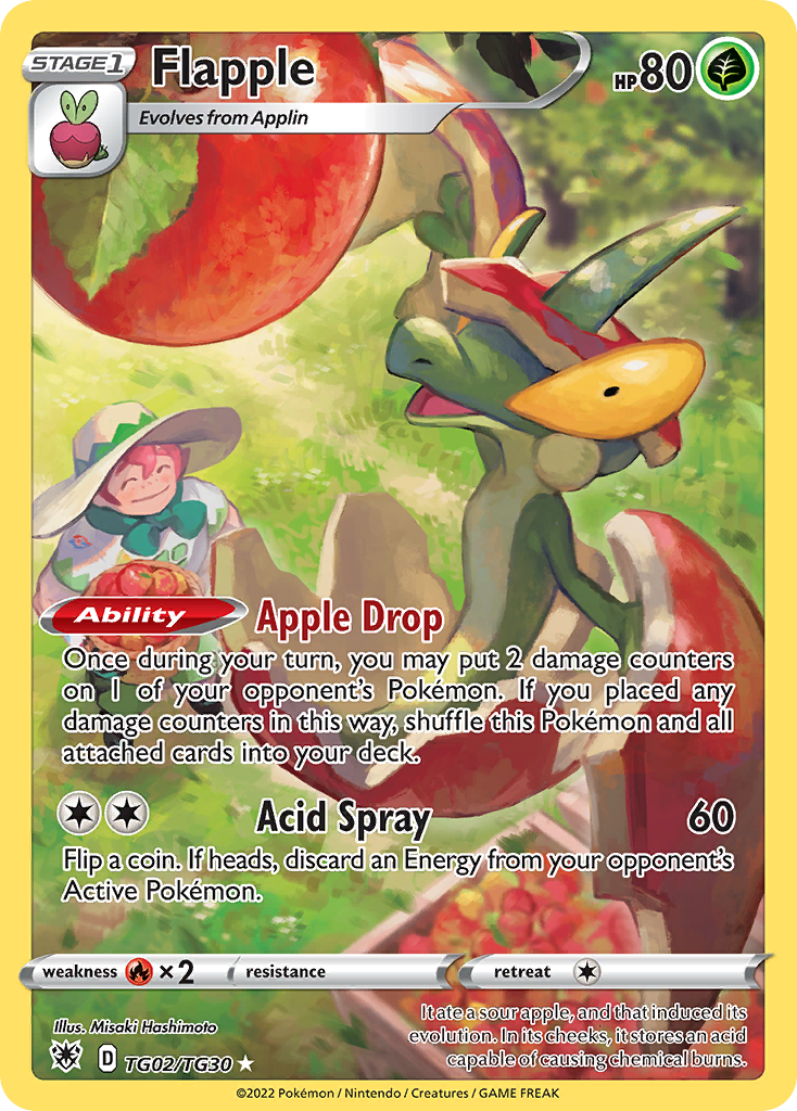 Astral Radiance Trainer Gallery Flapple #TG2/30